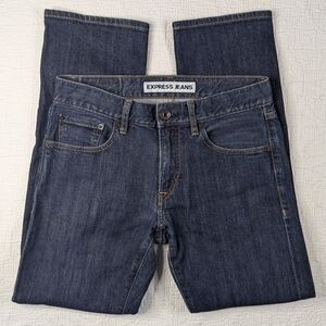 Express Rocco Jeans Slim Fit Leg Stretch Dark Wash Men's‎ 29x30